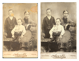 Digital Scan + Retouching